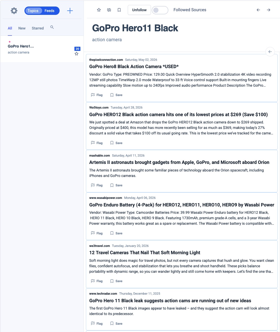 topic stream